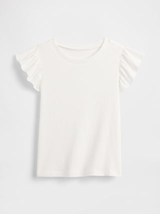 Camiseta con mangas onduladas de babyGap.