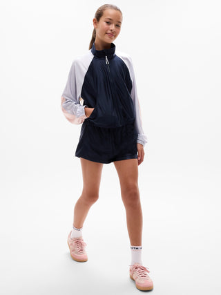 Chaqueta Deportiva Cuello Alto con Cremallera