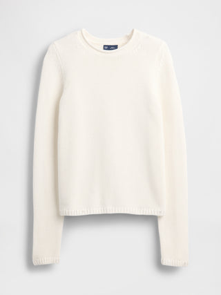 100% Cotton Rollneck Sweater.