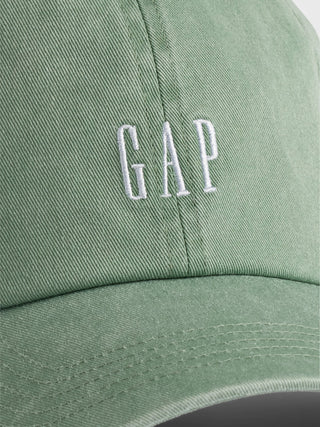 Gorra con Logo Bordado de Algodón
