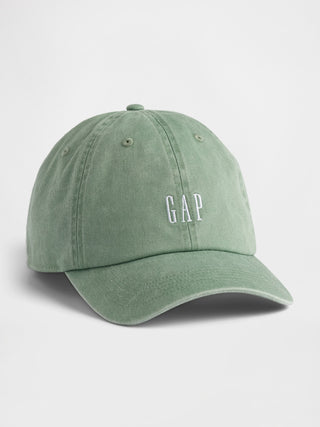 Gorra con Logo Bordado de Algodón