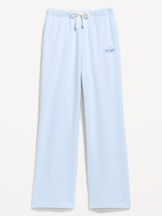 Women's Athletic Pants with Elastic Waist and Logo