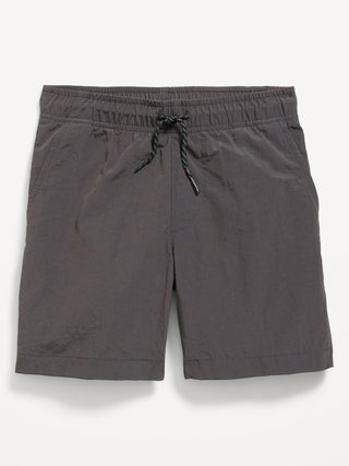 Boys' Sports Shorts with Elastic Waistband and Pockets