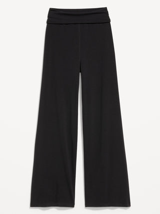 Pantalón Ancho Talle Alto Cintura Pegable