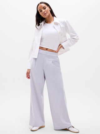 Pantalón Talle Alto con Bolsillos