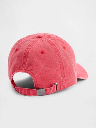 Gorra con Logo Bordado de Algodón
