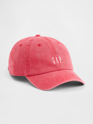 Gorra con Logo Bordado de Algodón