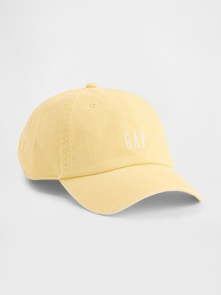 Gorra con Logo Bordado de Algodón