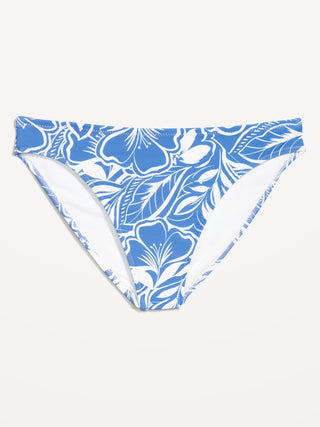 Mid-Rise Bikini Swim Bottoms.