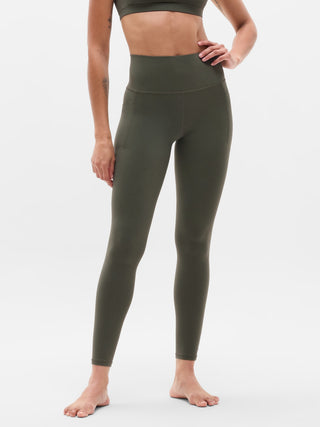 Salutation Leggings Talle Alto con Bolsillo