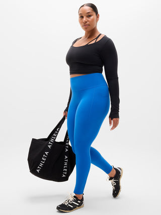 Salutation Leggings Talle Alto con Bolsillo
