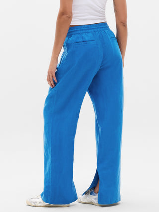 Retreat Linen High Rise Wide Leg Pant