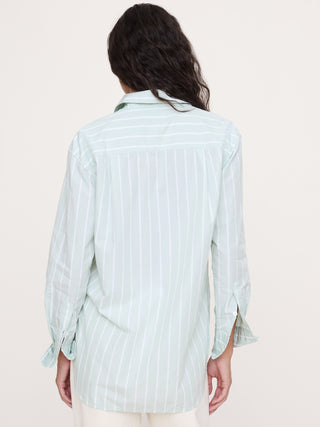 Camisa Manga Larga de Algodón