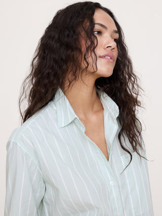 Camisa Manga Larga de Algodón