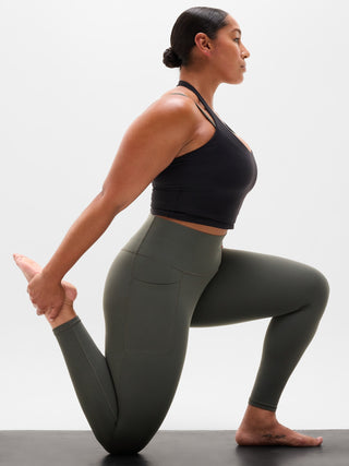 Salutation Leggings Talle Alto con Bolsillo