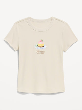 Camiseta Manga Corta con Gráfico