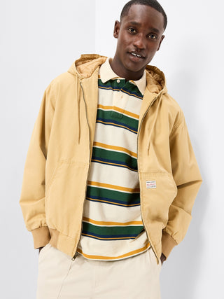 Polo Manga Corta con Estampado Rayas