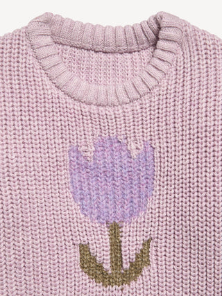 Sudadera Cuello Redondo con Diseño, Bebé