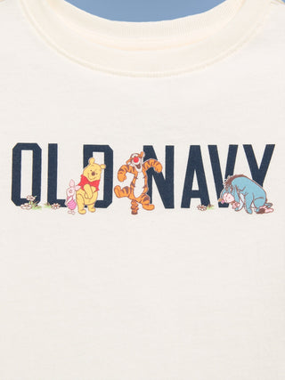Camiseta Unisex Con Gráfico Y Logotipo De Old Navy X Disney Winnie The Pooh Para Niños Pequeños.