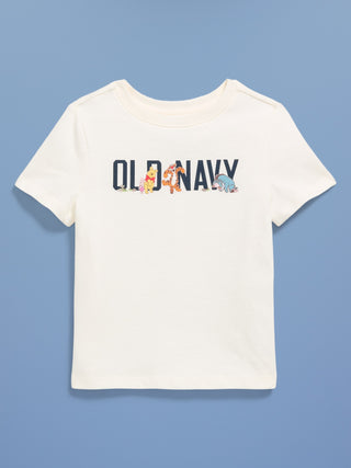 Camiseta Unisex Con Gráfico Y Logotipo De Old Navy X Disney Winnie The Pooh Para Niños Pequeños.