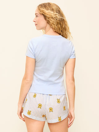 Camiseta Ringer de manga corta Old Navy x Disney Winnie the Pooh para mujer.