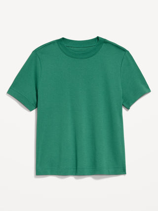 Camiseta Oversize Manga Corta de Algodón