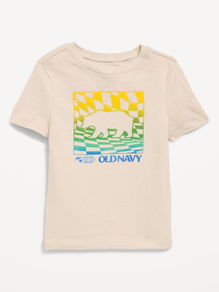 Camiseta Manga Corta con Gráfico, Bebé