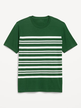 Camiseta Cuello Redondo de Algodón