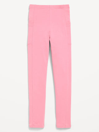 Legging Talle Alto con Bolsillos Laterales, Niña