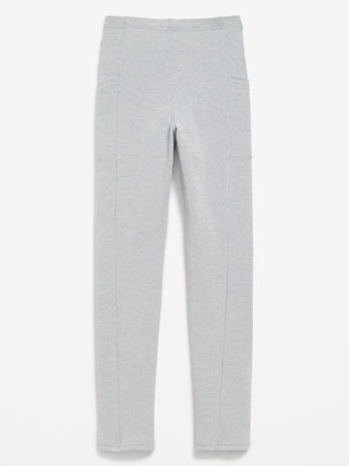 Leggings con bolsillos laterales para niñas.