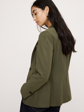 Slim Fit Long Sleeve Blazer