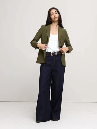 Slim Fit Long Sleeve Blazer