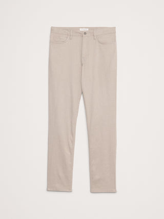 Pantalón Slim Fit Talle Medio con Bolsillos