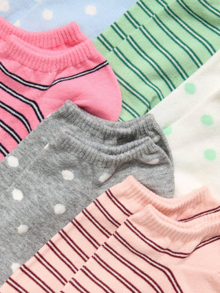 Calcetines tobilleros, paquete de 6 para mujer.
