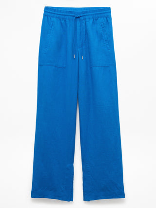 Retreat Linen High Rise Wide Leg Pant