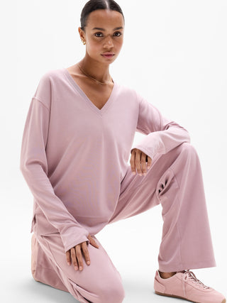 Sudadera Oversize Cuello V