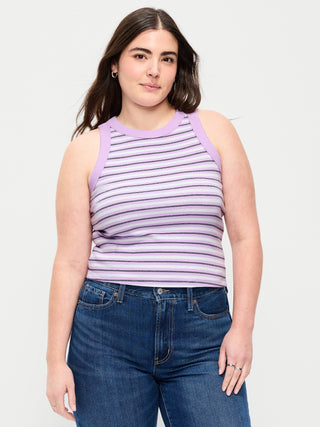 Striped Sleeveless Top