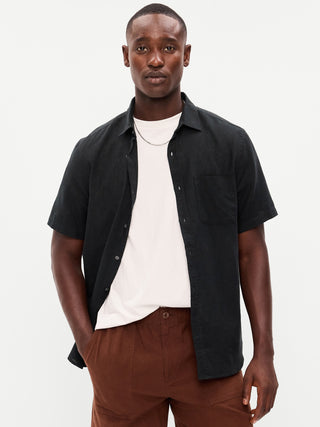 Camisa Manga Corta con Detalle Bolsillo