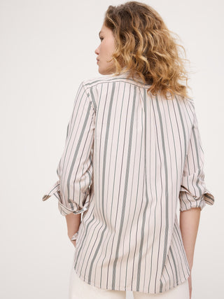 Camisa Manga Larga de Algodón