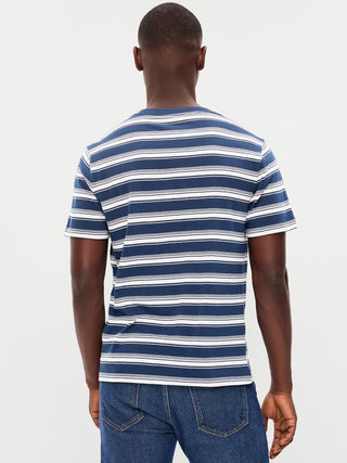 Camiseta Cuello Redondo de Algodón