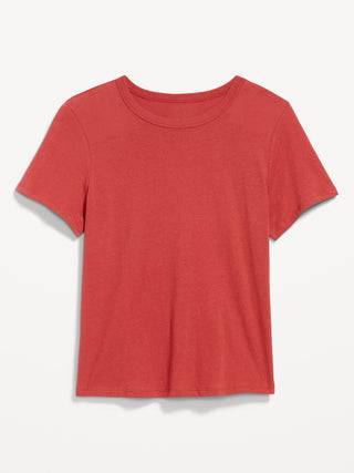 Camiseta Manga Corta de Algodón