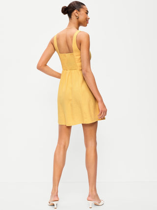 Dress with Wide Straps and Sweetheart Neckline