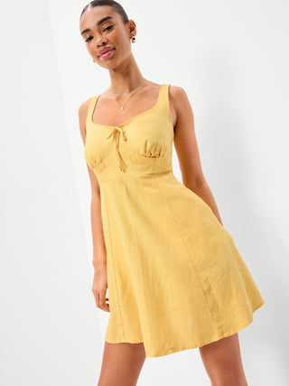 Dress with Wide Straps and Sweetheart Neckline