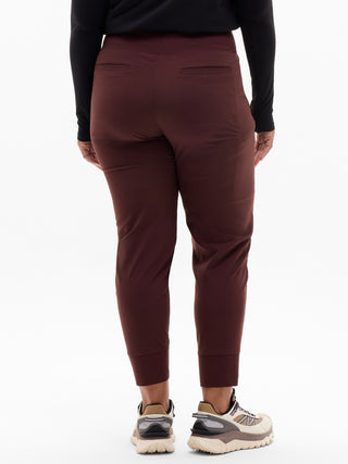 High-Waisted Sports Pants with Pockets