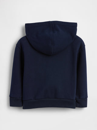 sudadera con capucha y cremallera con logo relajado de babyGap.