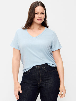 Camiseta Manga Corta Cuello V