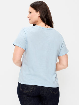 Camiseta Manga Corta Cuello V