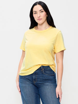 Camiseta Manga Corta de Algodón