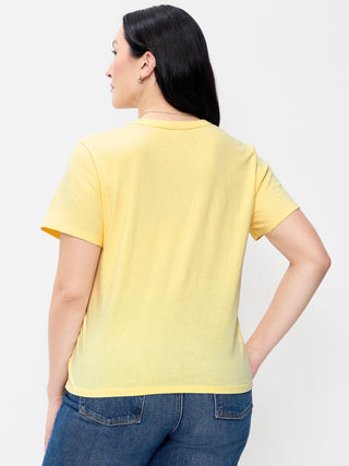 Camiseta Manga Corta de Algodón