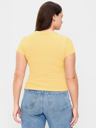 Camiseta Manga Corta Ajustada